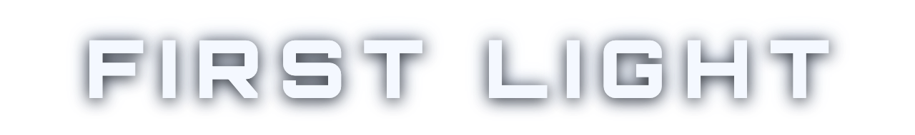 FIRST LIGHT logo, light